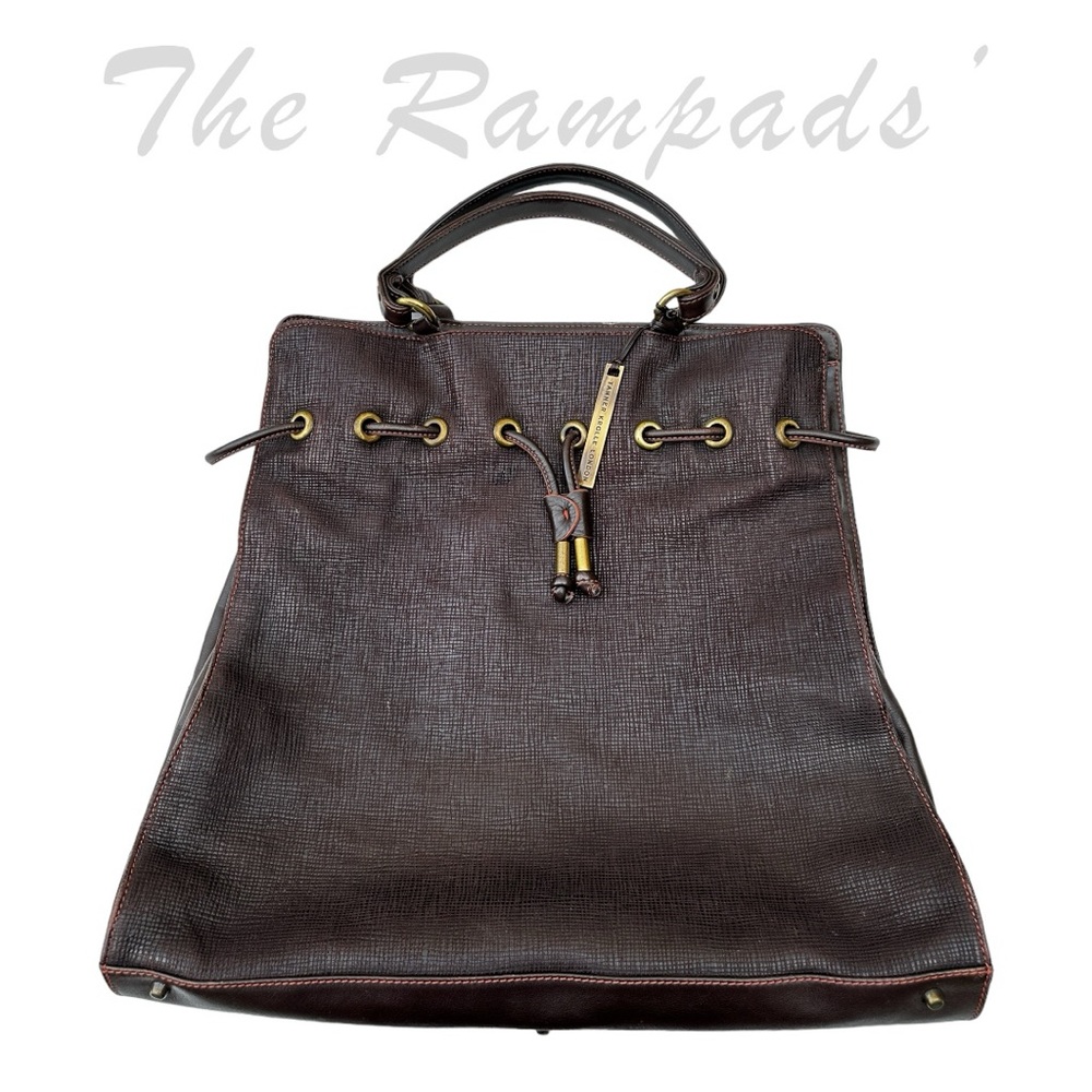 Tanner Krolle London Brown Leather Tote Bag